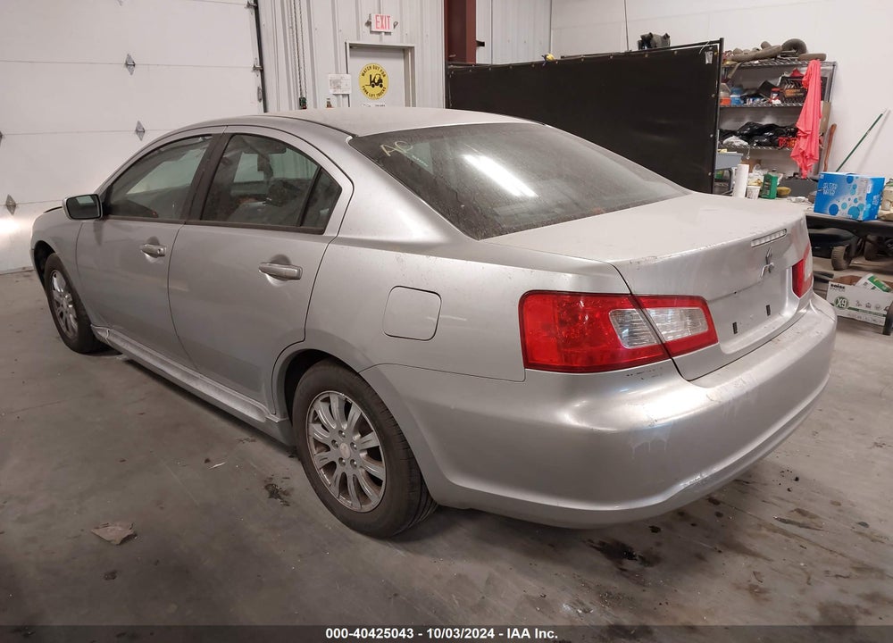 2010 MITSUBISHI GALANT FE VIN: 4A32B2FF9AE013681