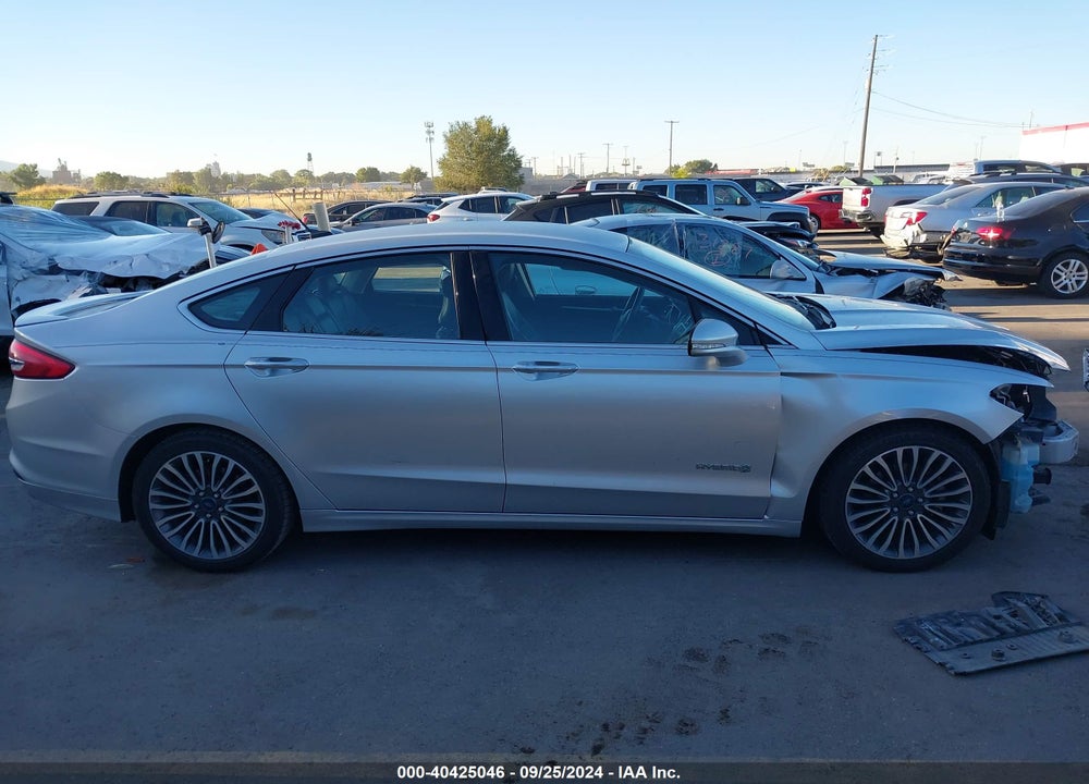2017 FORD FUSION HYBRID TITANIUM VIN: 3FA6P0RU6HR279970