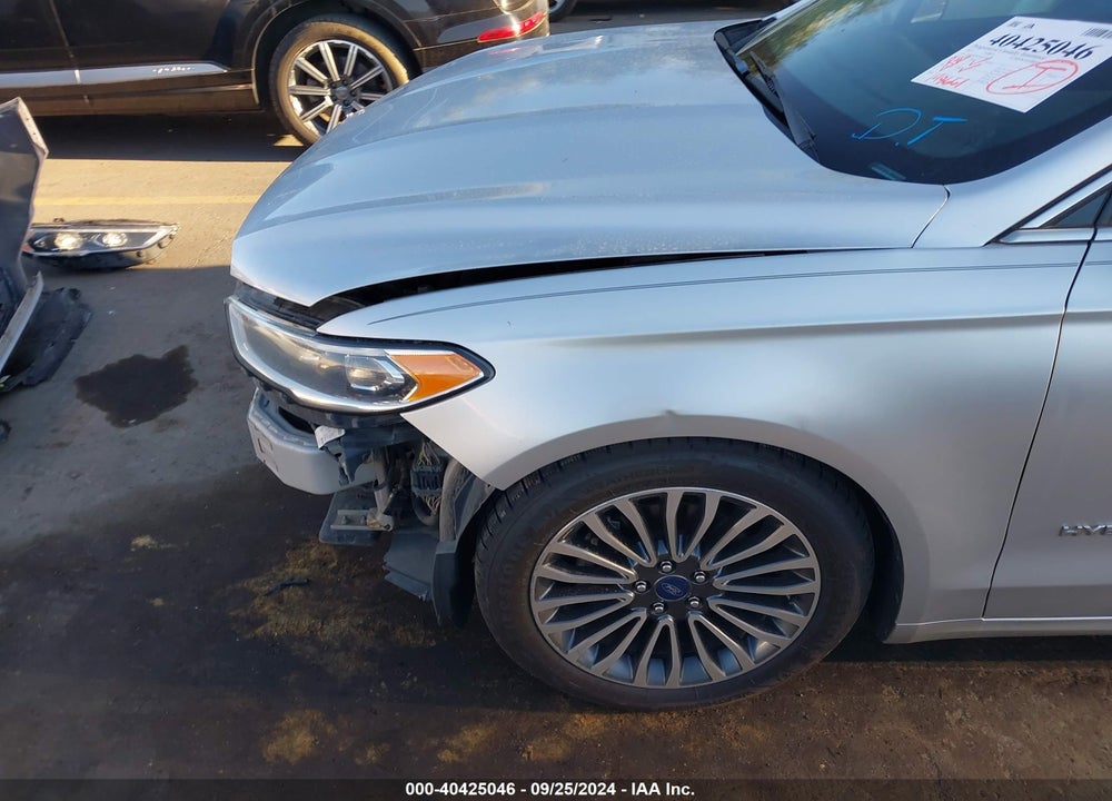2017 FORD FUSION HYBRID TITANIUM VIN: 3FA6P0RU6HR279970