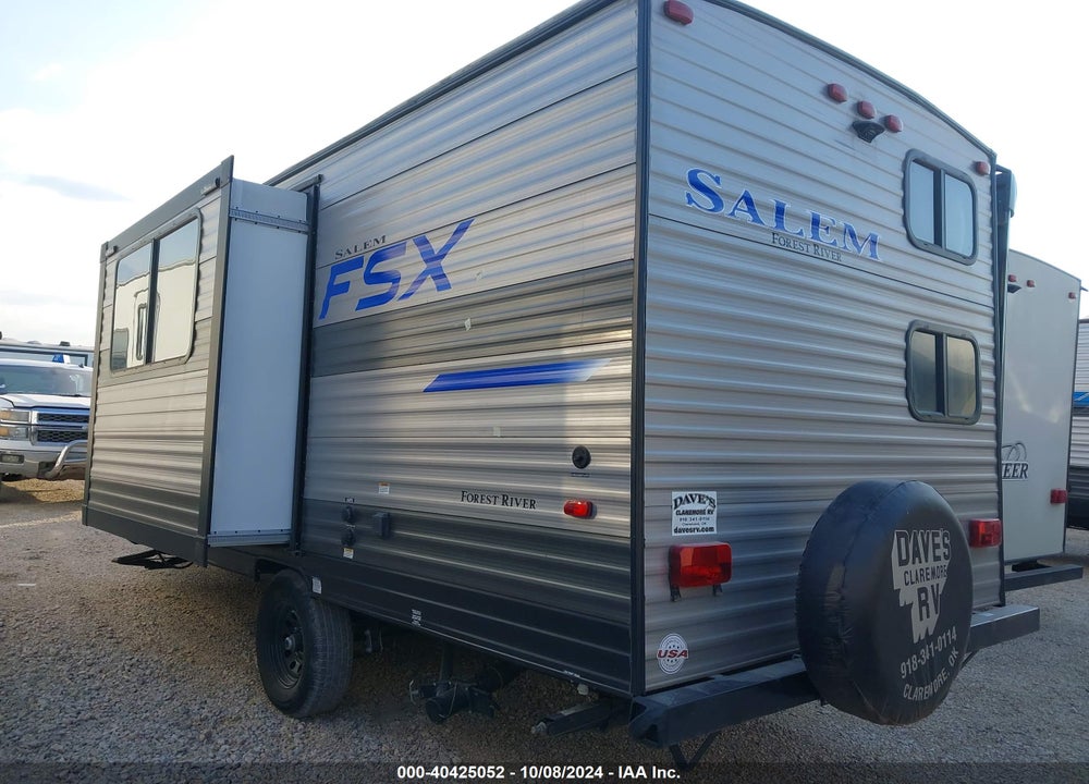 2021 FOREST RIVER SALEM FSX 178BHSK VIN: 5ZT2SMGC7MG071590