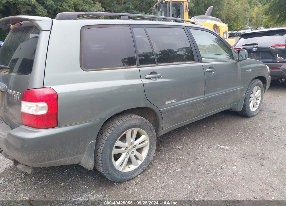 2007 TOYOTA HIGHLANDER HYBRID LIMITED V6 VIN: JTEEW21A870037813