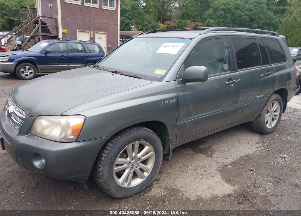 2007 TOYOTA HIGHLANDER HYBRID LIMITED V6 VIN: JTEEW21A870037813