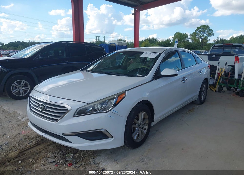 2017 HYUNDAI SONATA SE VIN: 5NPE24AF5HH490511