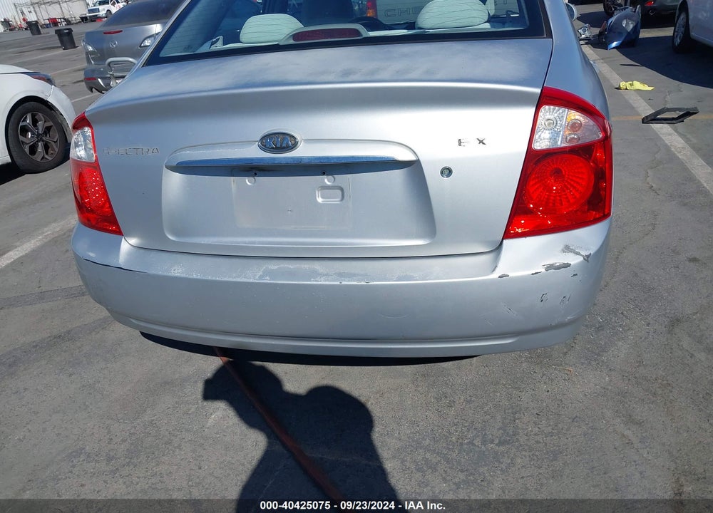 2006 KIA SPECTRA EX/LX/SX VIN: KNAFE121365348987
