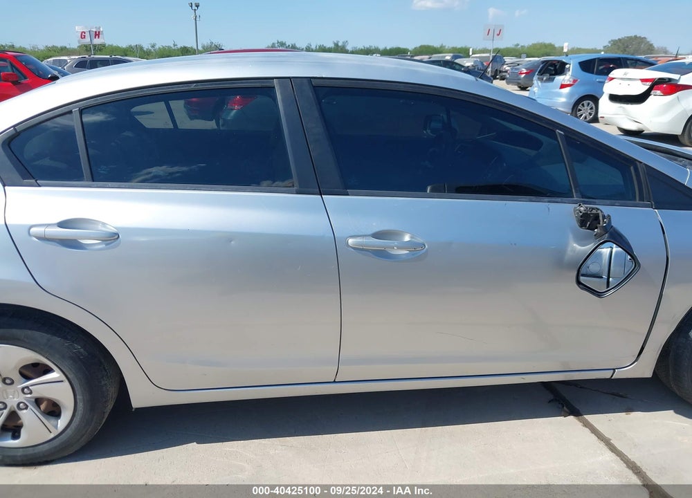 2013 HONDA CIVIC LX VIN: 2HGFB2F55DH541700