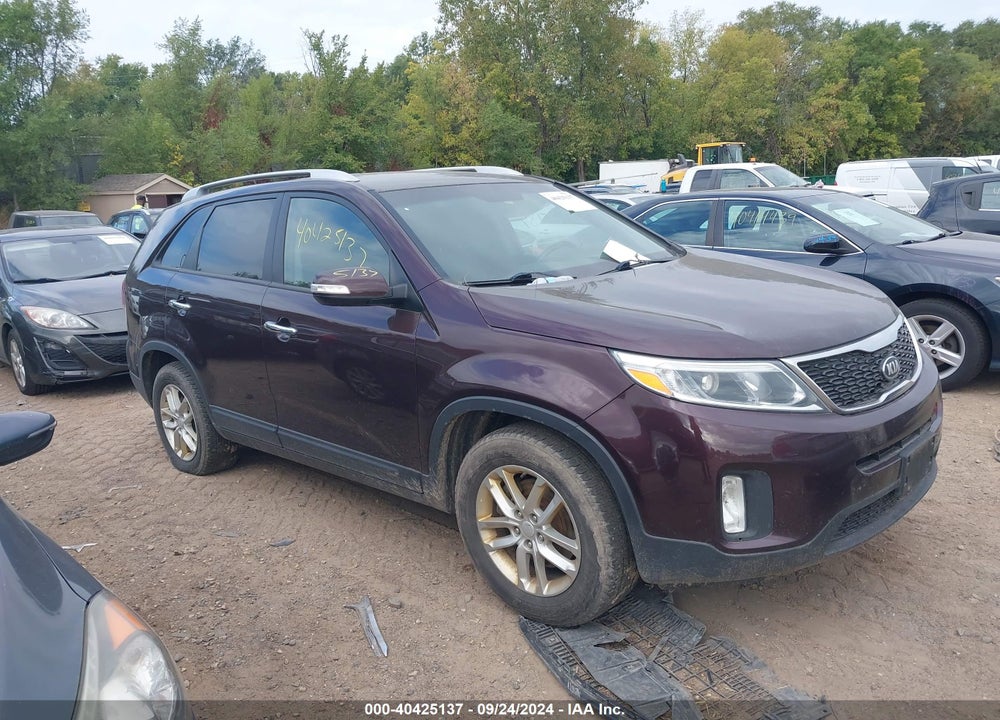 2014 KIA SORENTO LX VIN: 5XYKTCA6XEG473071