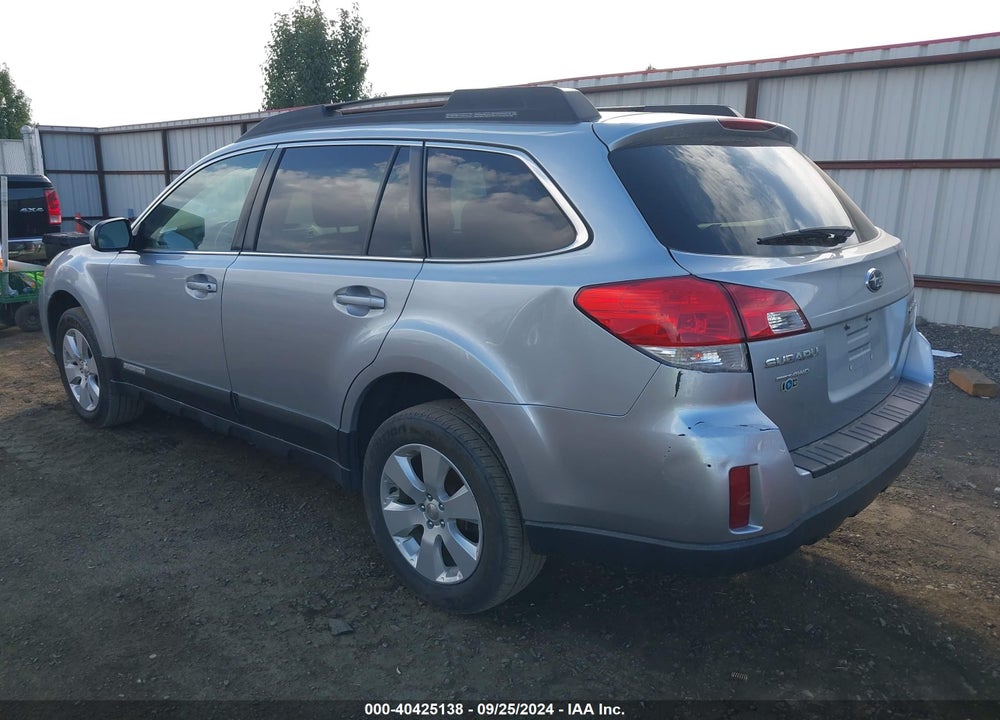 2012 SUBARU OUTBACK 2.5I PREMIUM VIN: 4S4BRBCC2C3292376