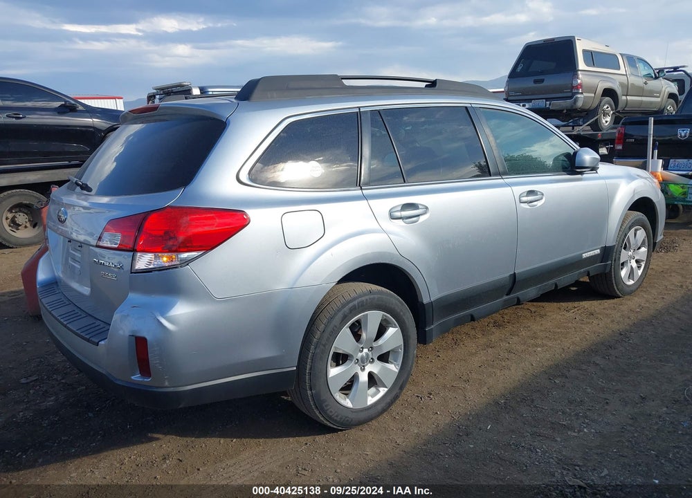 2012 SUBARU OUTBACK 2.5I PREMIUM VIN: 4S4BRBCC2C3292376
