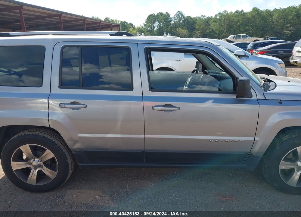2016 JEEP PATRIOT HIGH ALTITUDE EDITION VIN: 1C4NJPFA1GD507097