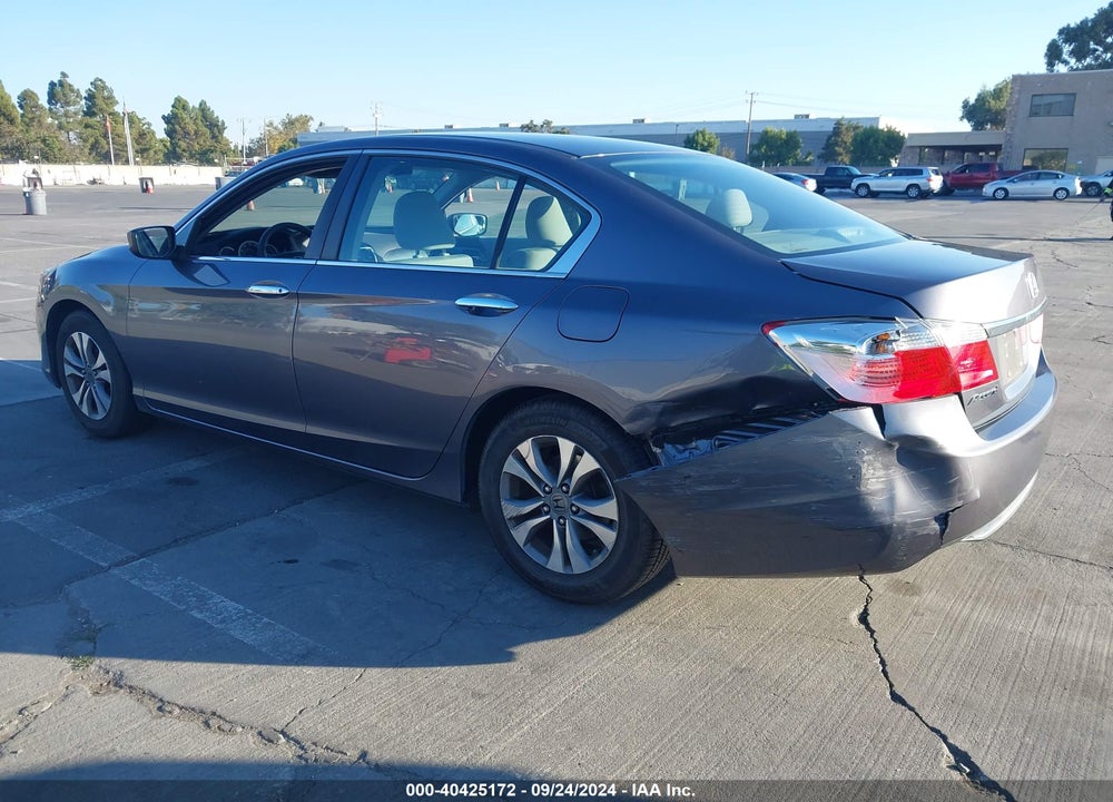2014 HONDA ACCORD LX VIN: 1HGCR2F37EA207410