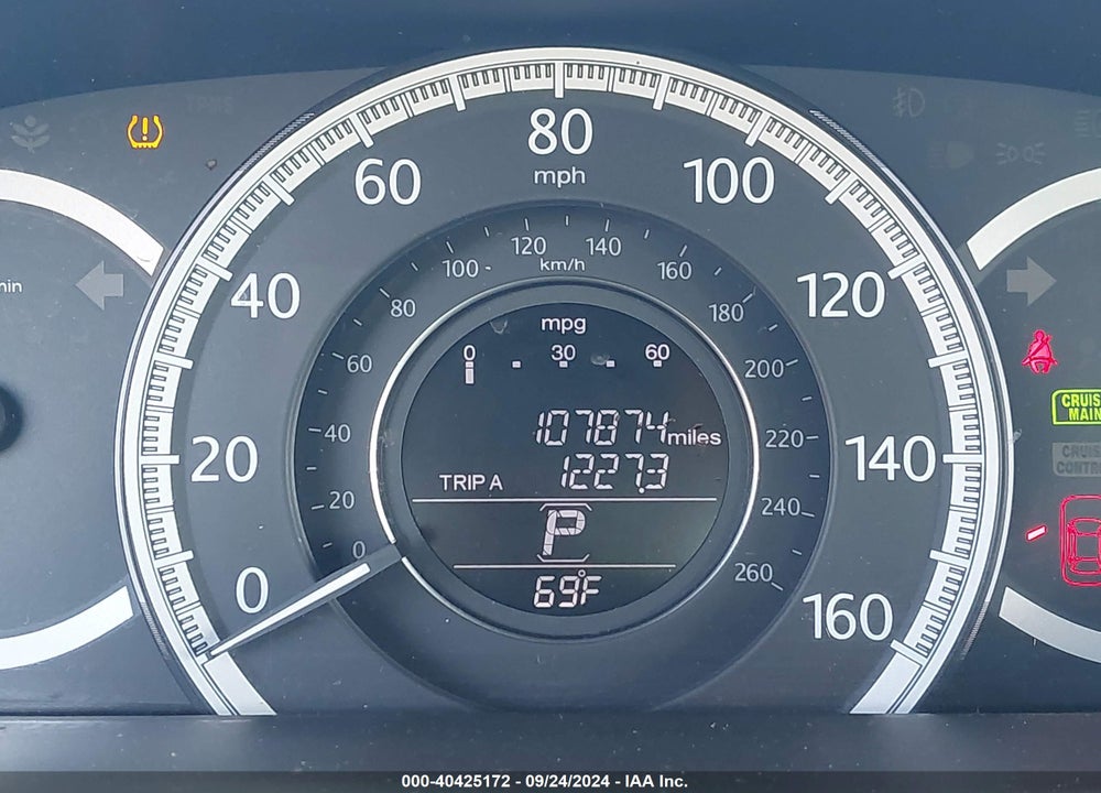 2014 HONDA ACCORD LX VIN: 1HGCR2F37EA207410