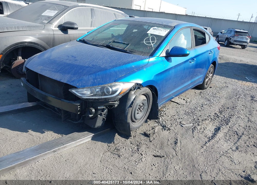 2018 HYUNDAI ELANTRA SEL VIN: 5NPD84LF5JH337043