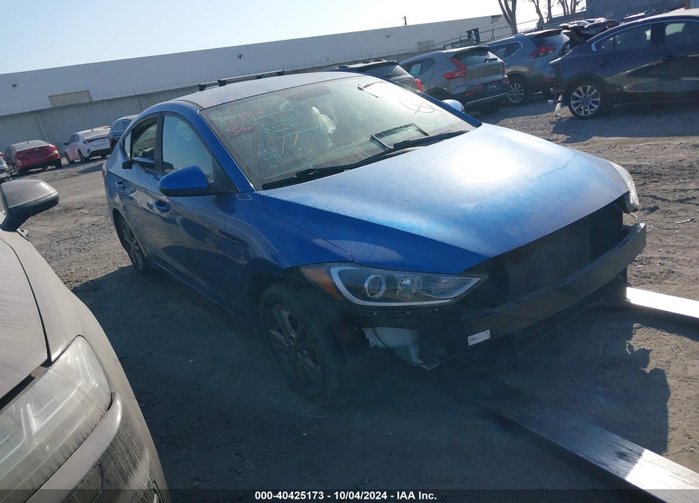 2018 HYUNDAI ELANTRA SEL VIN: 5NPD84LF5JH337043