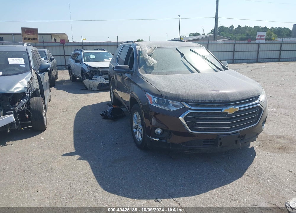 2021 CHEVROLET TRAVERSE FWD LT CLOTH VIN: 1GNERGKWXMJ155331