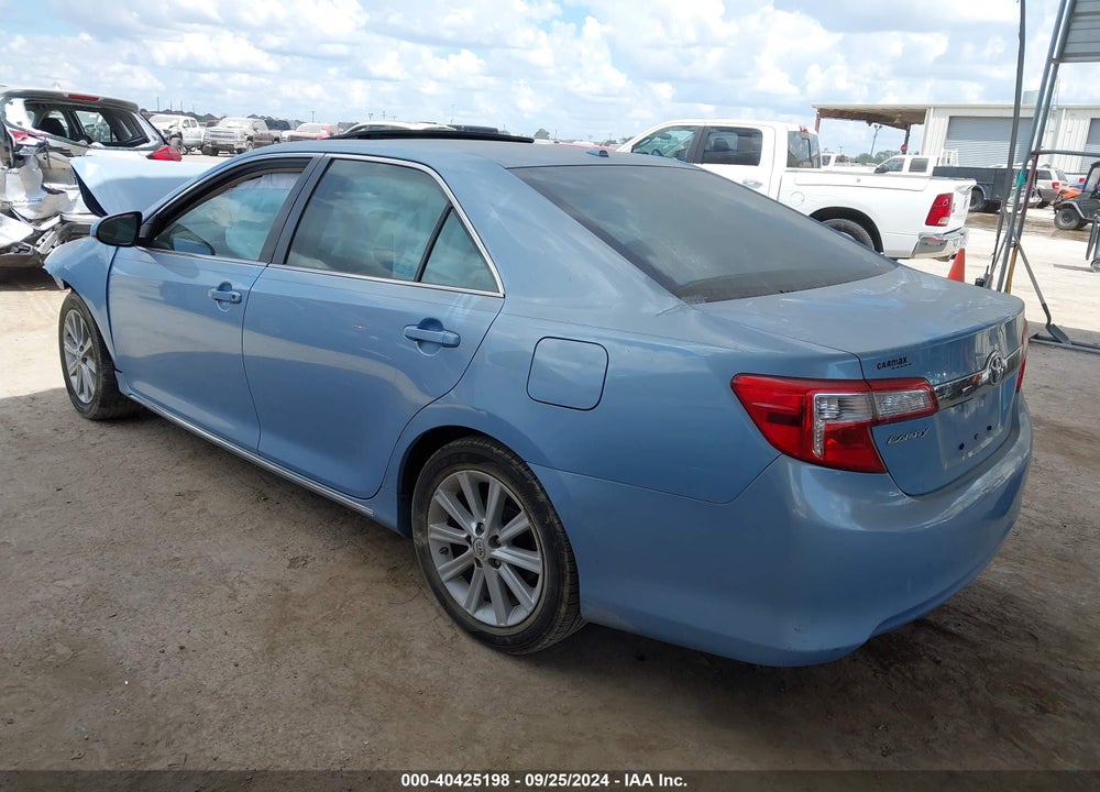 2012 TOYOTA CAMRY XLE VIN: 4T4BF1FK2CR220163