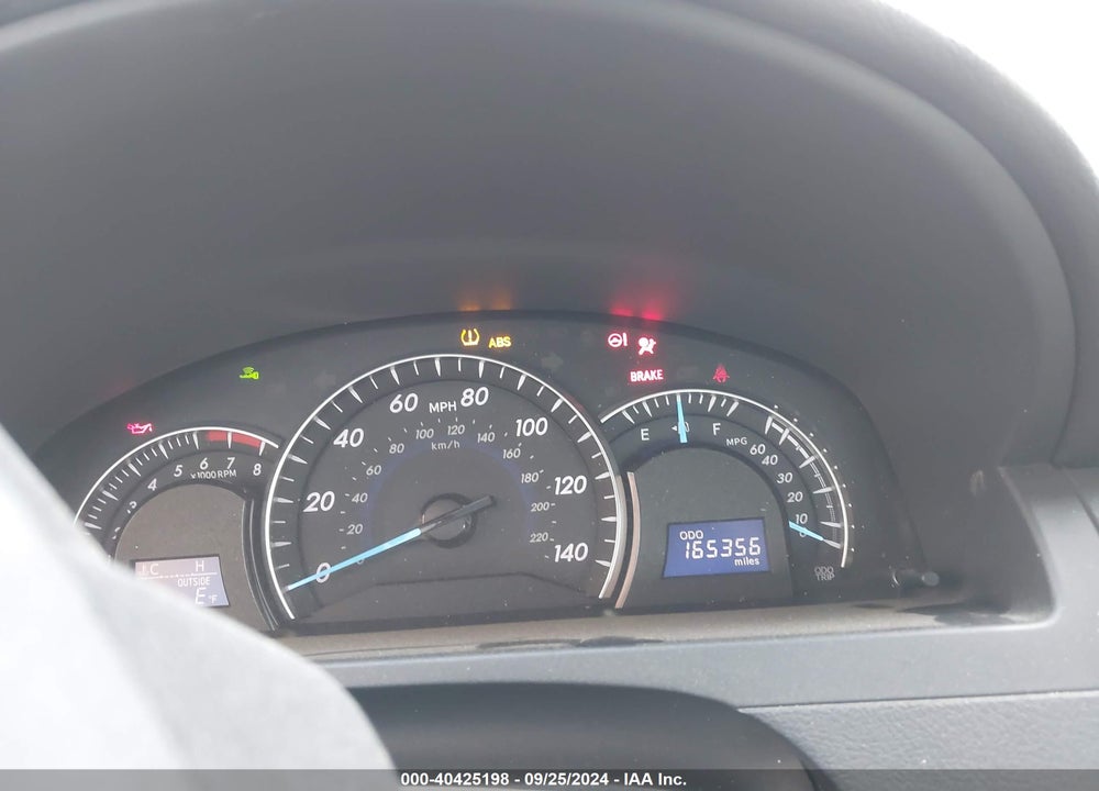 2012 TOYOTA CAMRY XLE VIN: 4T4BF1FK2CR220163