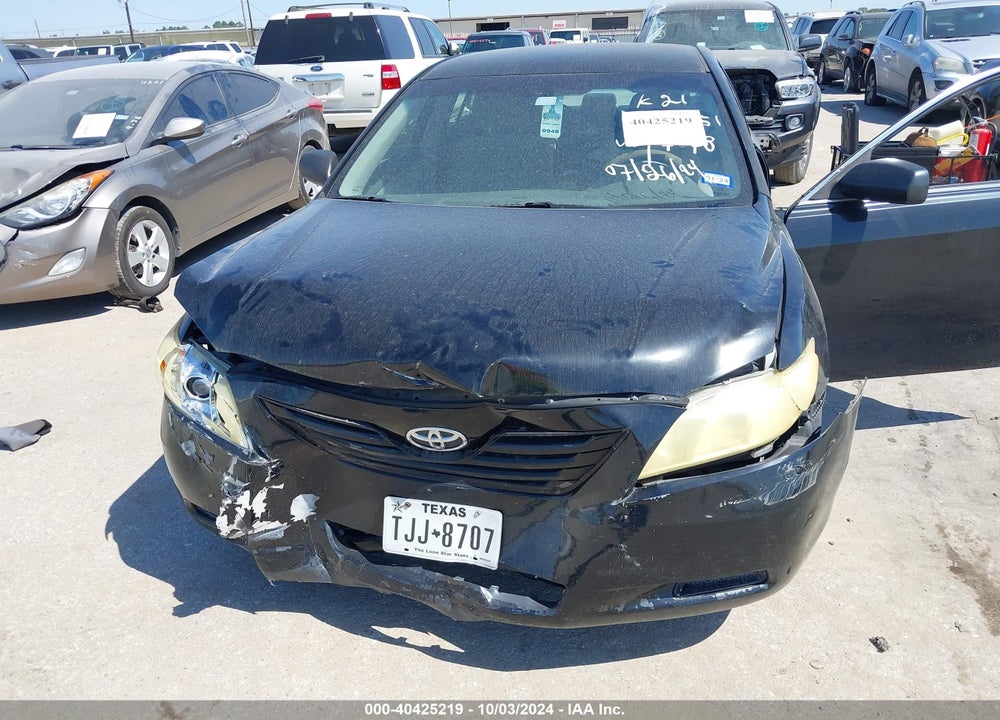 2008 TOYOTA CAMRY LE VIN: 4T1BE46K88U747078