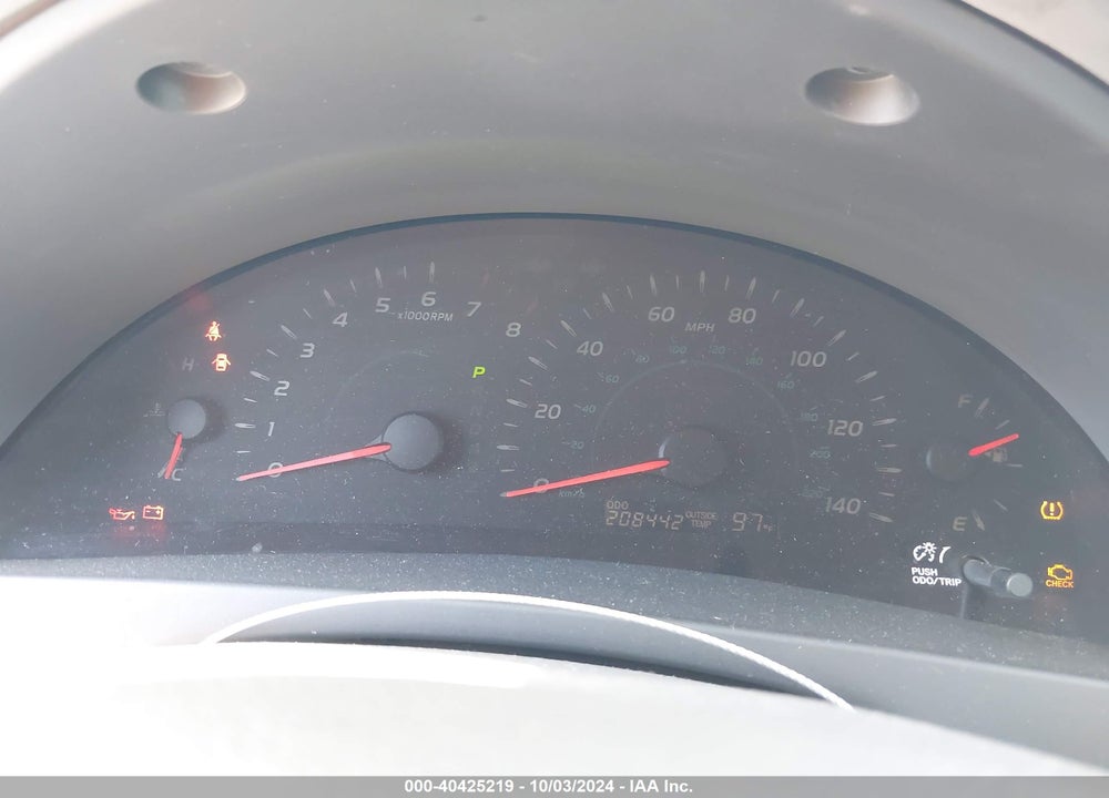 2008 TOYOTA CAMRY LE VIN: 4T1BE46K88U747078
