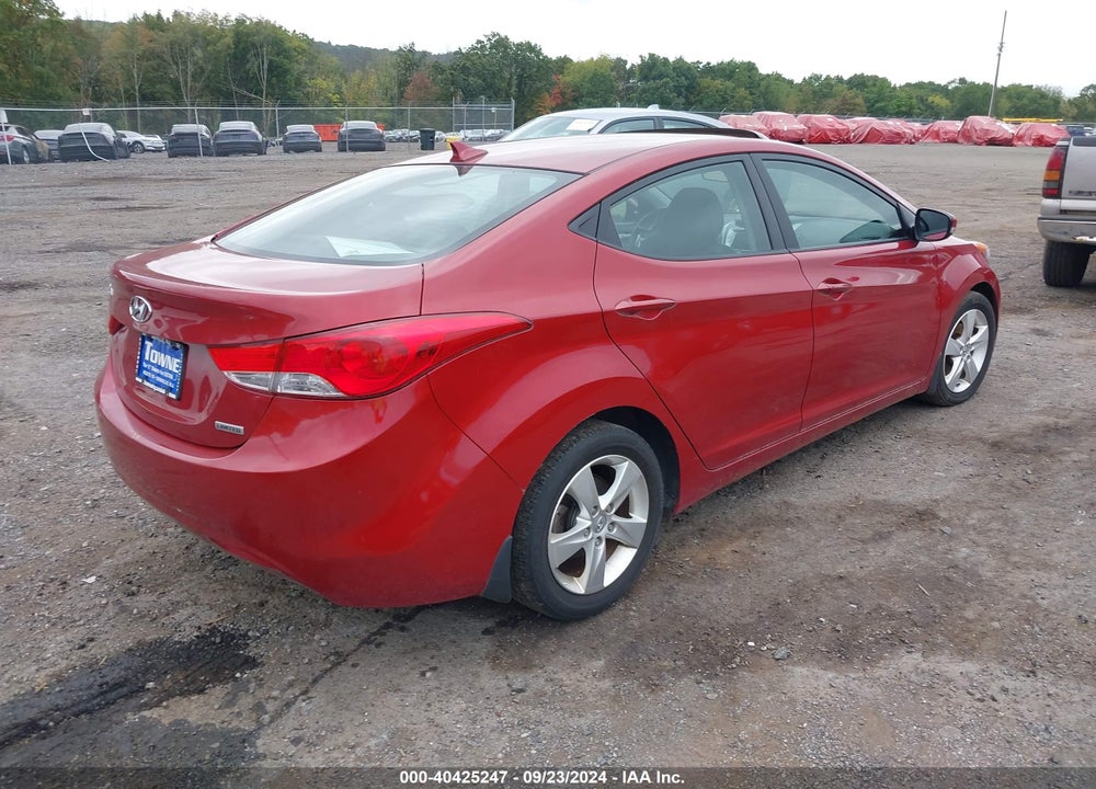 2013 HYUNDAI ELANTRA LIMITED VIN: KMHDH4AE6DU527577