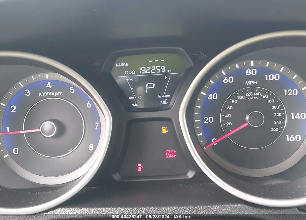 2013 HYUNDAI ELANTRA LIMITED VIN: KMHDH4AE6DU527577