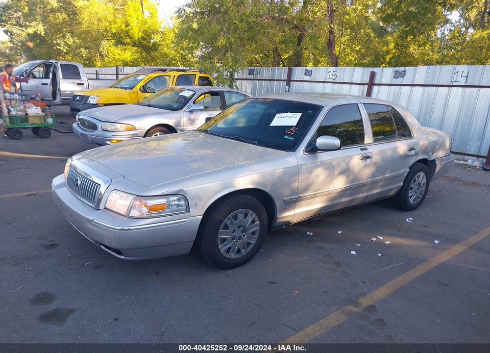 2007 MERCURY GRAND MARQUIS GS VIN: 2MEFM74W07X614708