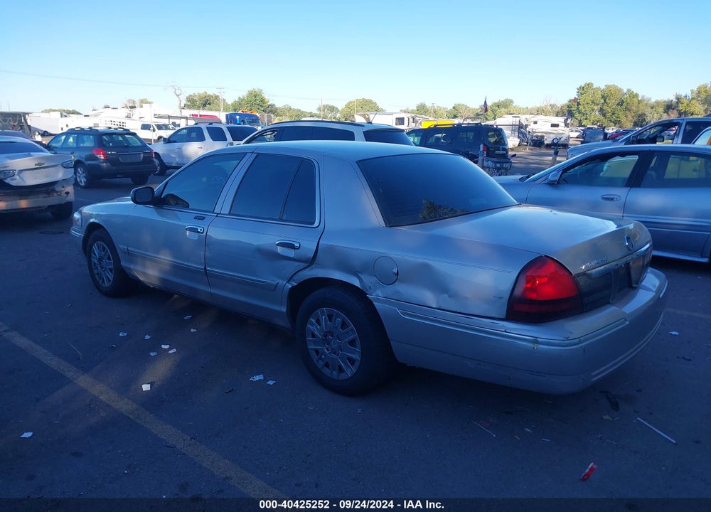 2007 MERCURY GRAND MARQUIS GS VIN: 2MEFM74W07X614708