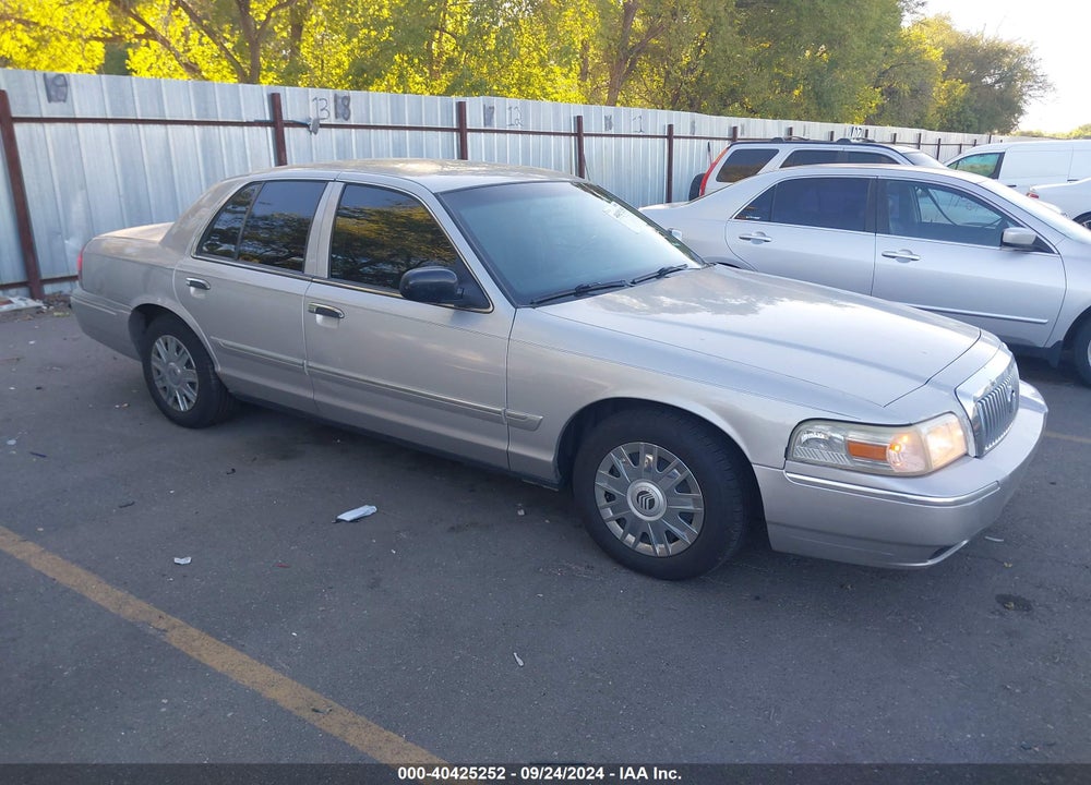 2007 MERCURY GRAND MARQUIS GS VIN: 2MEFM74W07X614708