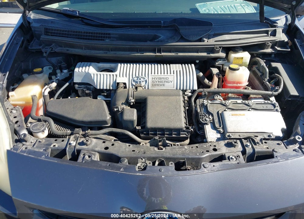 2011 TOYOTA PRIUS THREE VIN: JTDKN3DU0B0261348