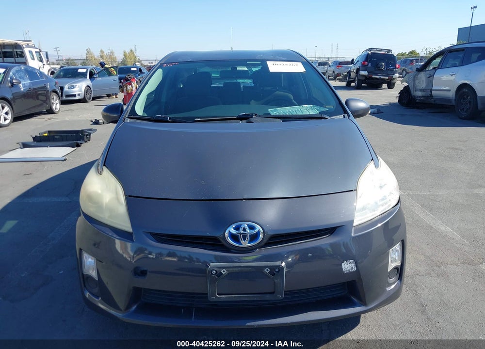 2011 TOYOTA PRIUS THREE VIN: JTDKN3DU0B0261348