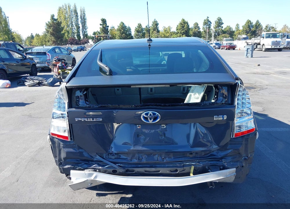 2011 TOYOTA PRIUS THREE VIN: JTDKN3DU0B0261348