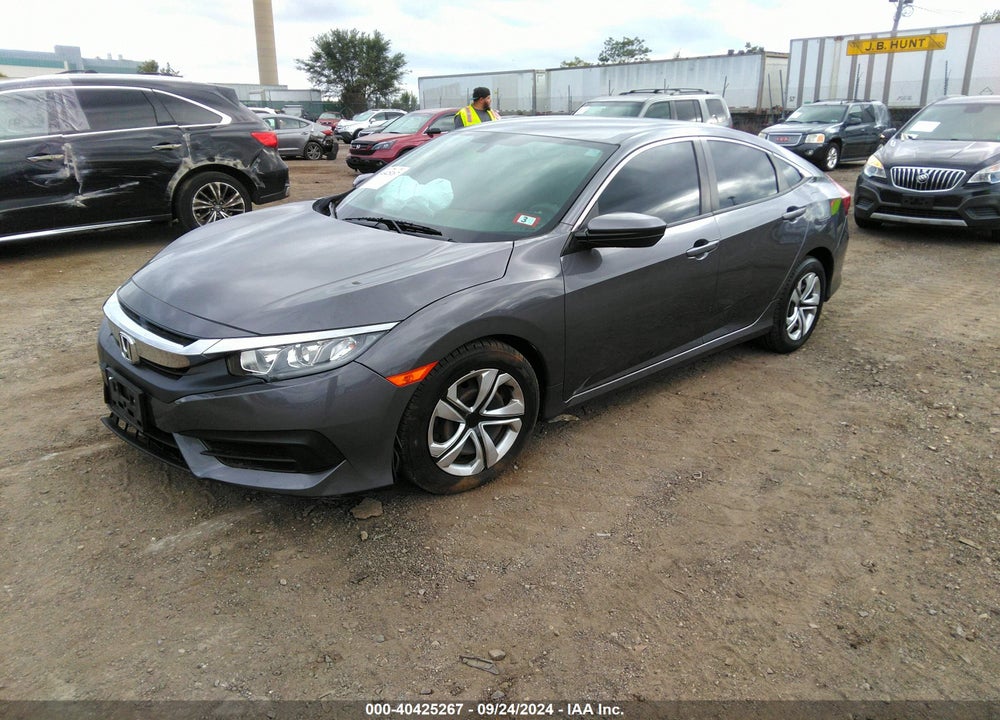 2016 HONDA CIVIC LX VIN: 19XFC2F55GE233809