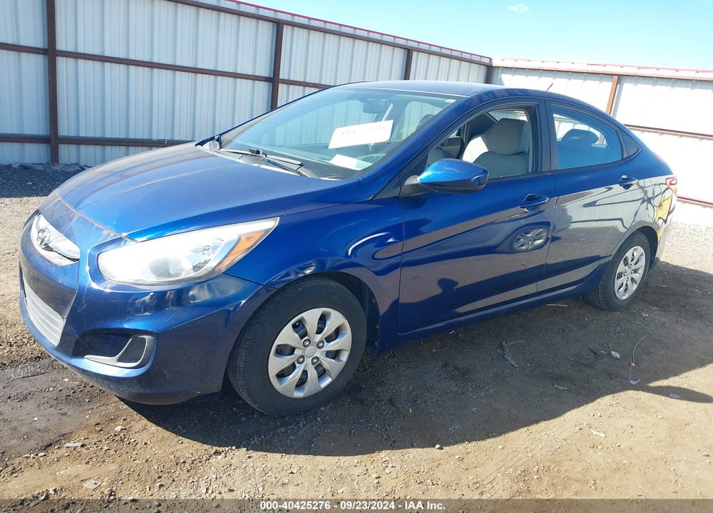 2016 HYUNDAI ACCENT SE VIN: KMHCT4AEXGU105505