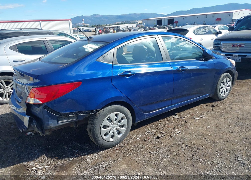 2016 HYUNDAI ACCENT SE VIN: KMHCT4AEXGU105505