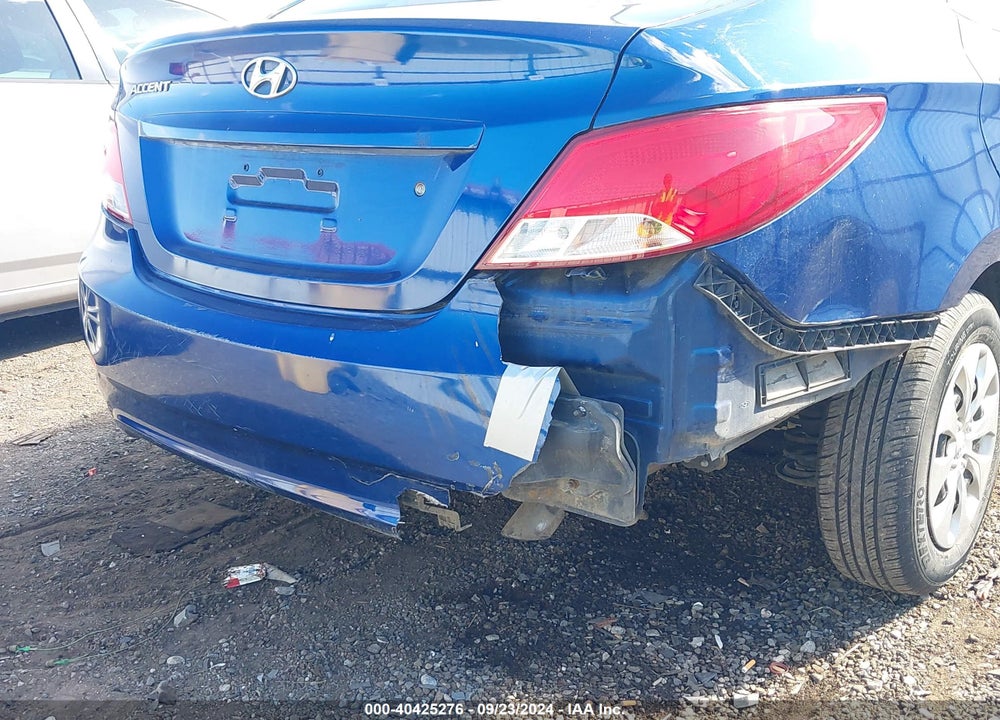2016 HYUNDAI ACCENT SE VIN: KMHCT4AEXGU105505