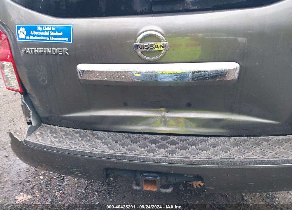 2008 NISSAN PATHFINDER LE/S/SE/SE OFF-ROAD VIN: 5N1AR18B28C657216