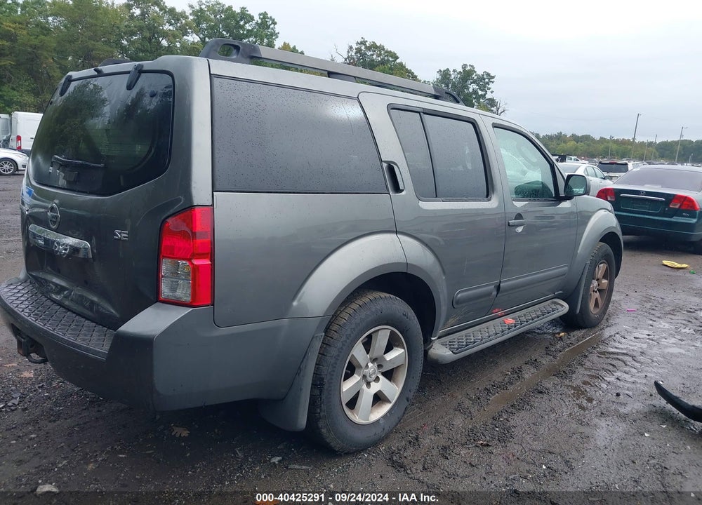 2008 NISSAN PATHFINDER LE/S/SE/SE OFF-ROAD VIN: 5N1AR18B28C657216