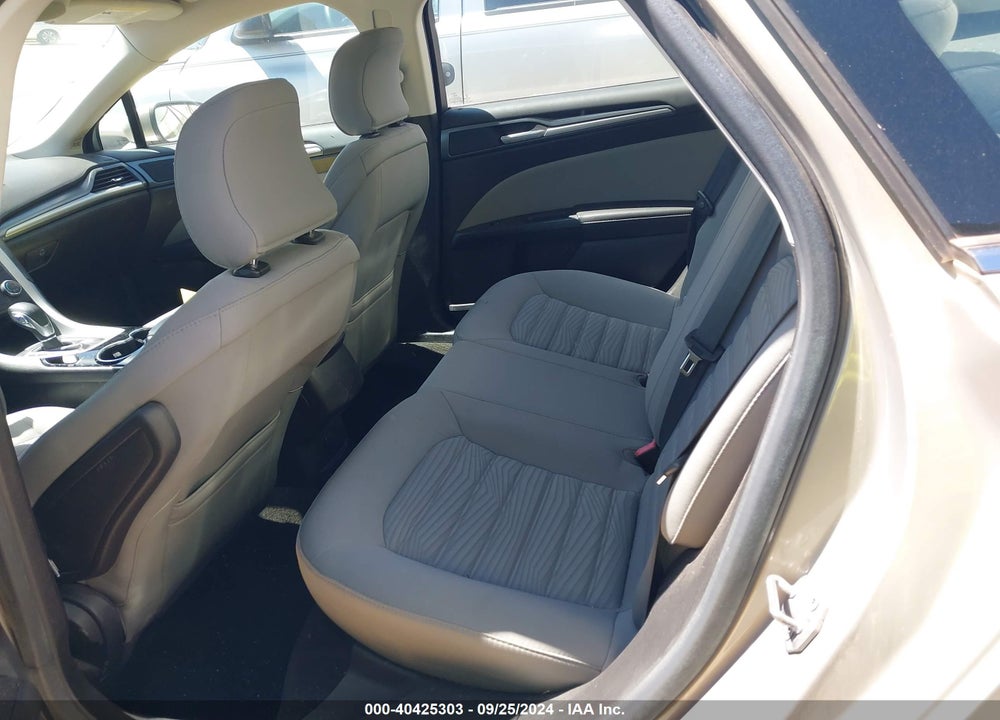 2016 FORD FUSION S VIN: 3FA6P0G74GR165350