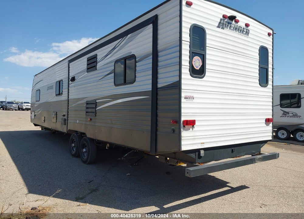 2019 AVENGER TRAVEL TRAILER VIN: 5ZT2AVXB4KB920570