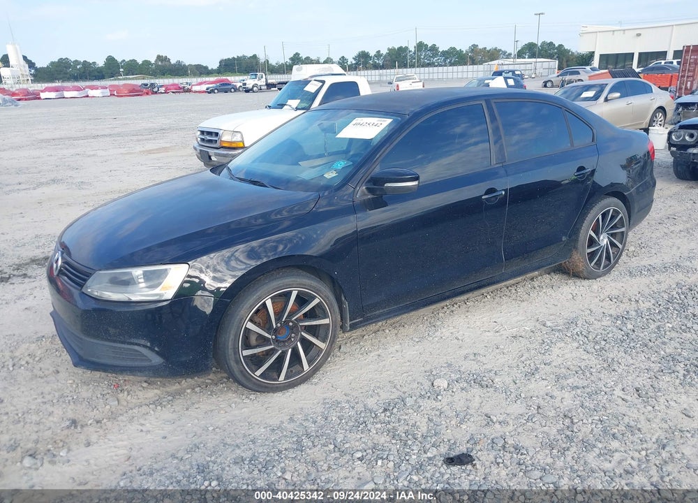 2011 VOLKSWAGEN JETTA 2.5L SE VIN: 3VWDX7AJ0BM056255