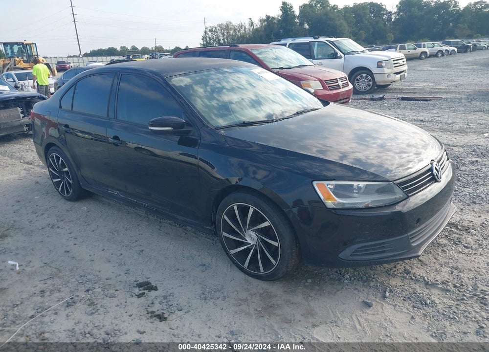 2011 VOLKSWAGEN JETTA 2.5L SE VIN: 3VWDX7AJ0BM056255