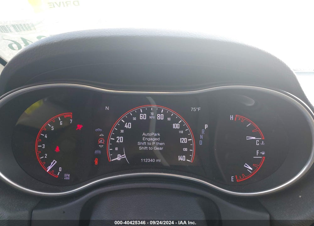 2018 DODGE DURANGO CITADEL RWD VIN: 1C4RDHEG0JC186624