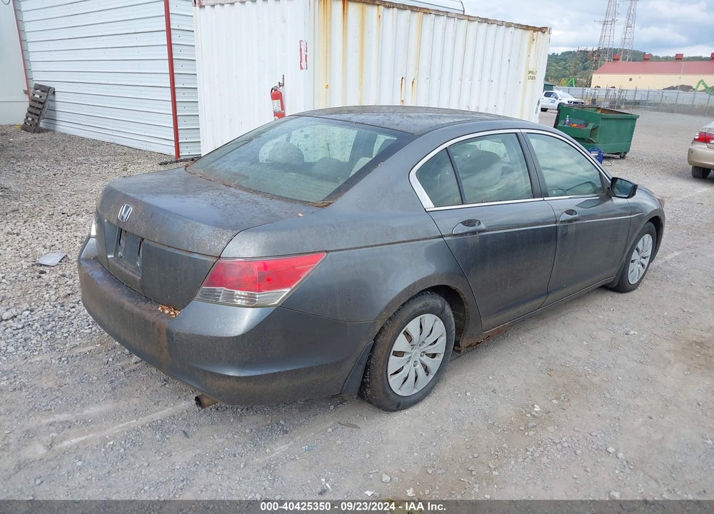 2008 HONDA ACCORD 2.4 LX VIN: JHMCP26318C029196