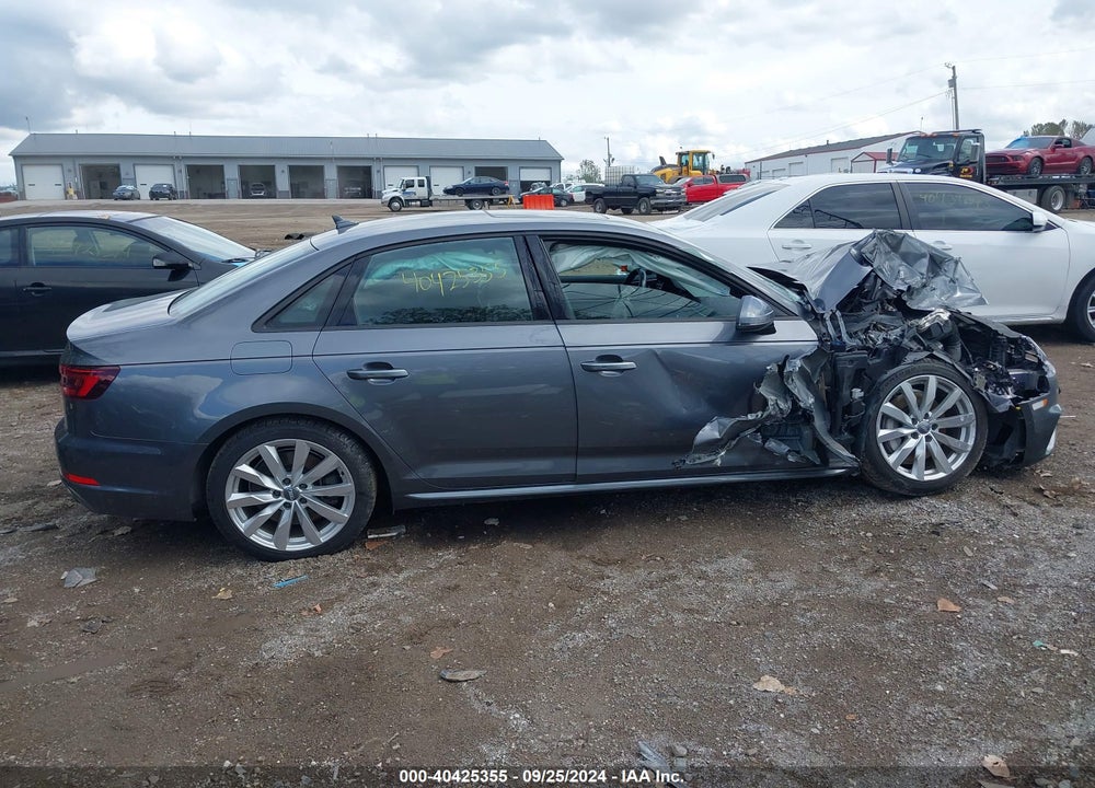 2018 AUDI A4 2.0T PREMIUM/2.0T TECH PREMIUM VIN: WAUDNAF48JA150532