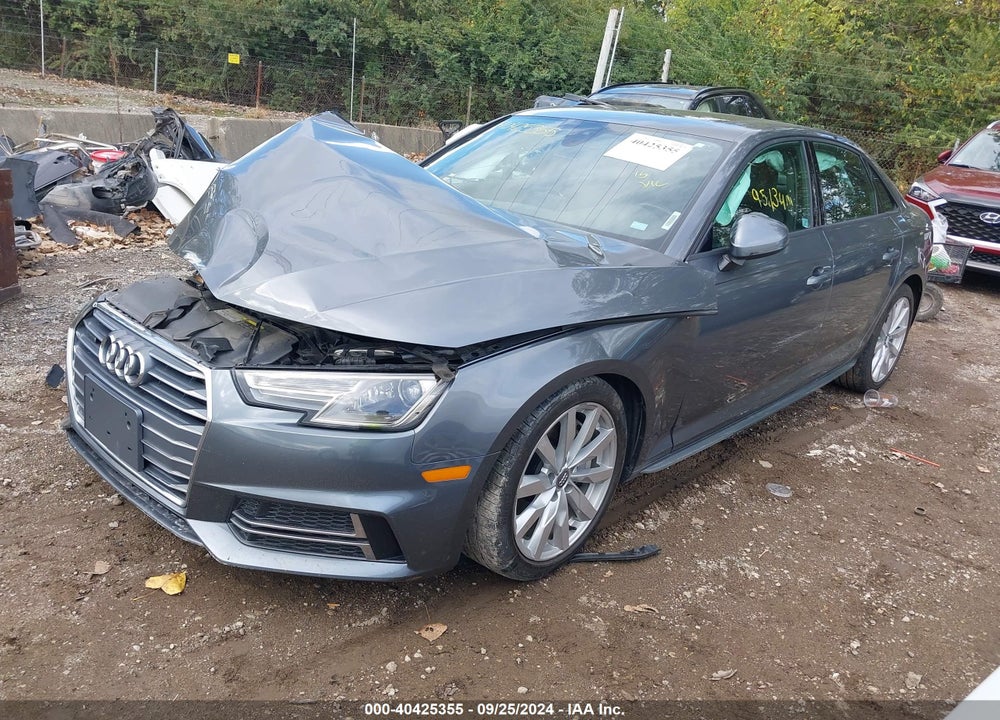 2018 AUDI A4 2.0T PREMIUM/2.0T TECH PREMIUM VIN: WAUDNAF48JA150532