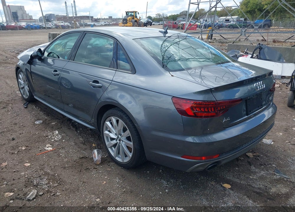 2018 AUDI A4 2.0T PREMIUM/2.0T TECH PREMIUM VIN: WAUDNAF48JA150532