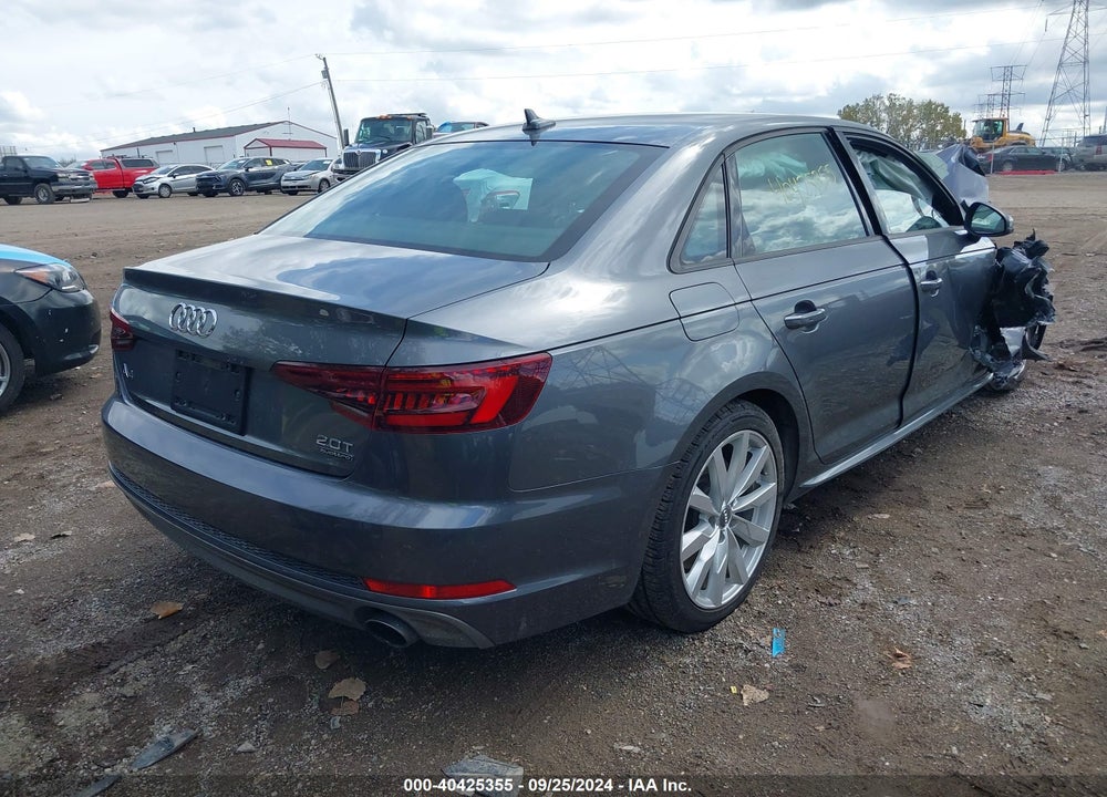 2018 AUDI A4 2.0T PREMIUM/2.0T TECH PREMIUM VIN: WAUDNAF48JA150532
