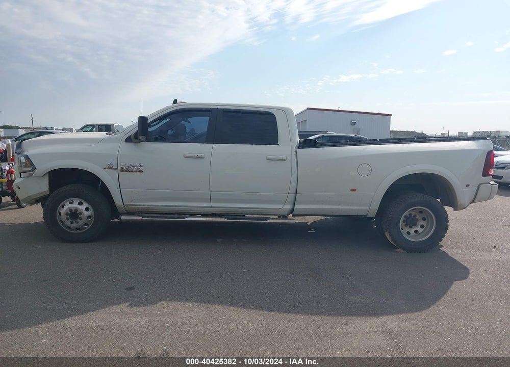 2018 RAM 3500 LAIE  4X4 8' BOX VIN: 3C63RRJL6JG201311