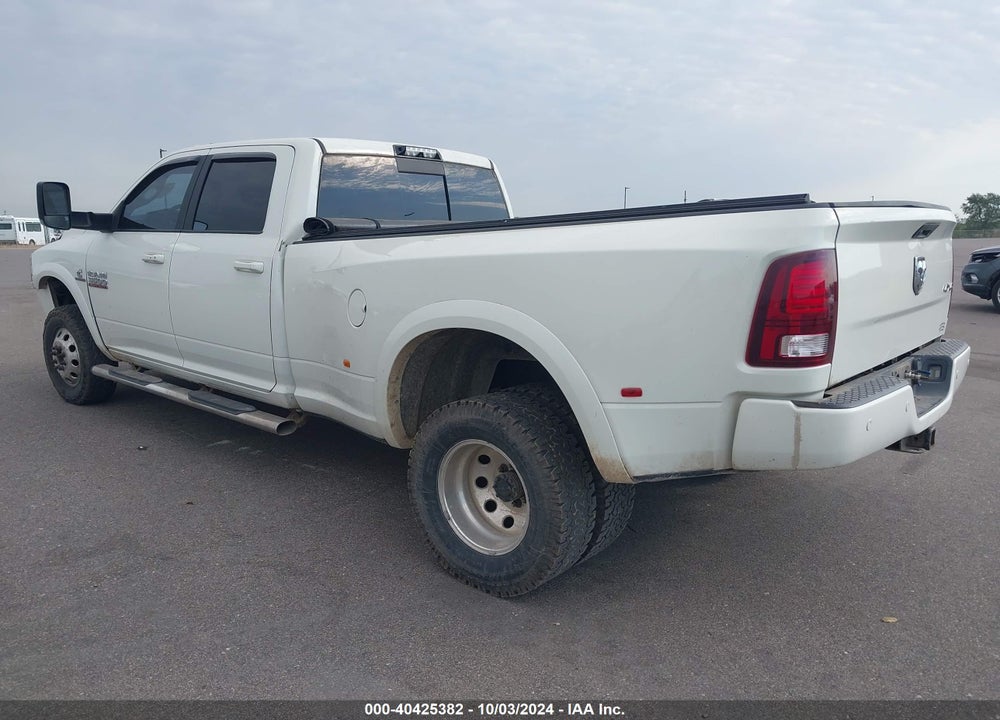 2018 RAM 3500 LAIE  4X4 8' BOX VIN: 3C63RRJL6JG201311