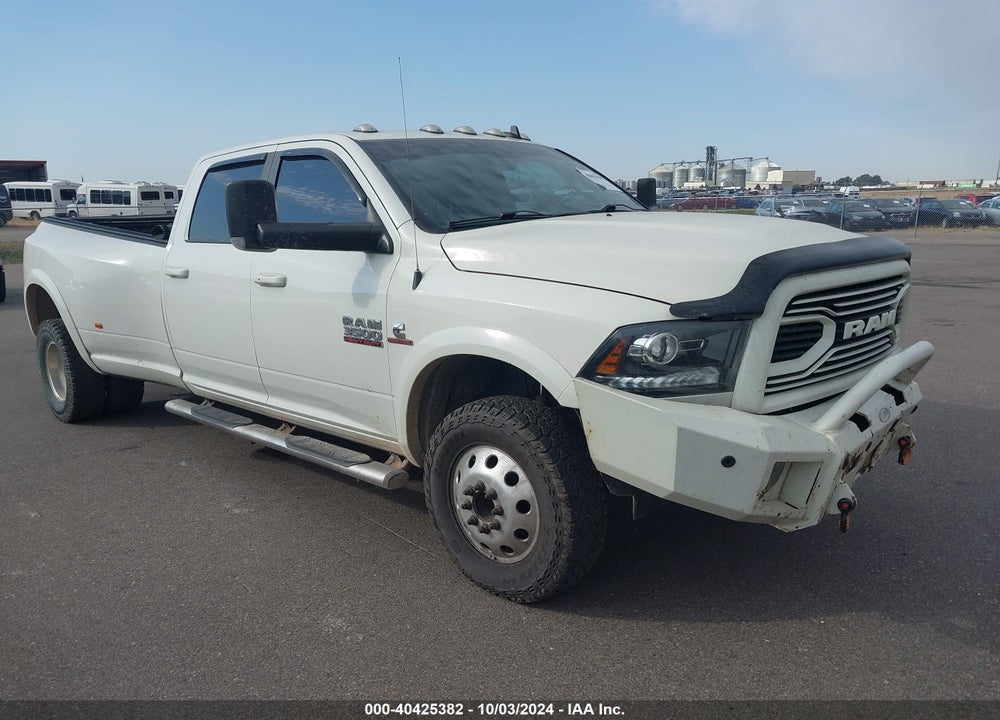 2018 RAM 3500 LAIE  4X4 8' BOX VIN: 3C63RRJL6JG201311