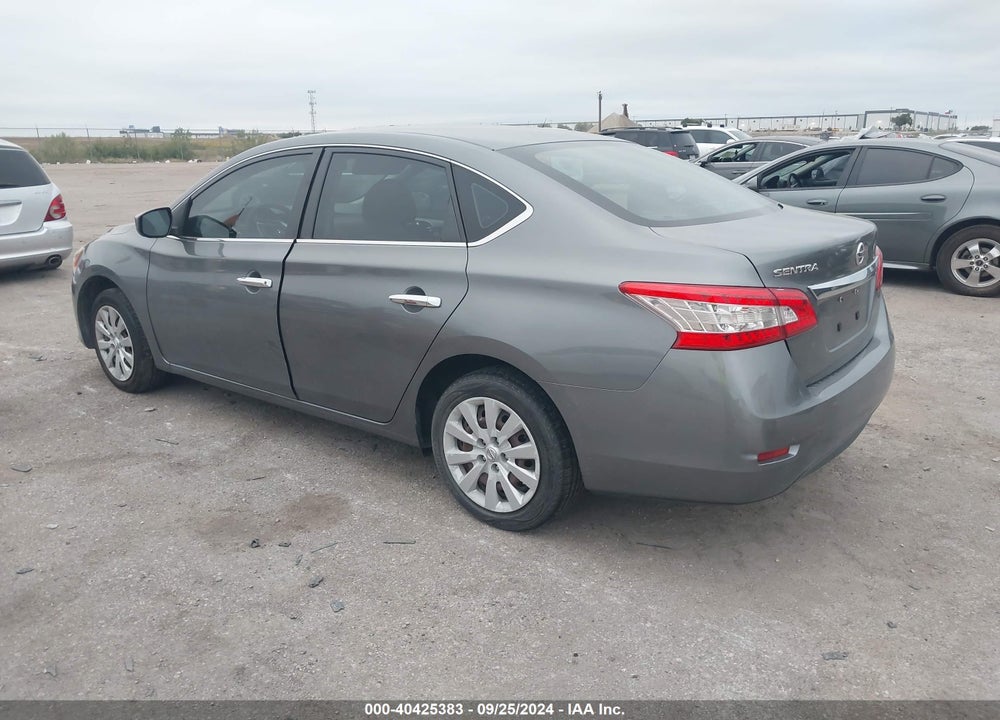 2015 NISSAN SENTRA S VIN: 3N1AB7AP6FY217217